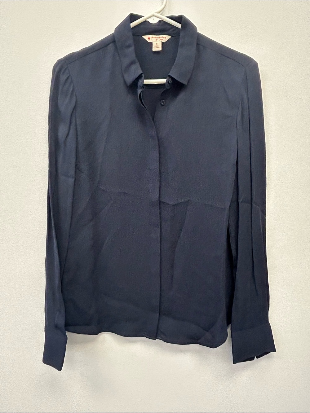 Brooks Brothers Navy Button-Up Shirt